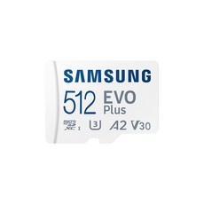◀ 2024년 후기를 보니 더 맘에 들어요▶ 삼성마이크로sd카드evoplus512gb갤럭시스마트폰외장메모리카드512기가 최저가 정보 탑 9