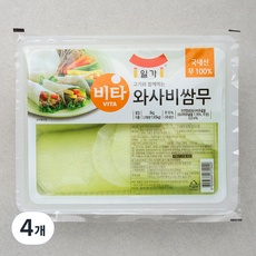 ◀ 2024년 내돈내산 실사용 강추후기▶ 업소용쌈무 할인 제품 TOP 5