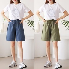 ◀ 2024년 인플들이 추천하는 가성비▶ 여성5부반바지 할인 상품 리스트 9