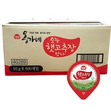 ◀ 2024년 실사용 인플들이 추천하는▶ 일회용고추장 인기 상품 BEST 9