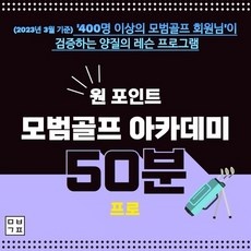 신상품 투어프로레슨 할인 정보 TOP 5