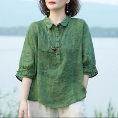 품질도 좋고 가격도 좋아요, 정말 만족해요. 여성린넨셔츠 인기 정보 TOP 9