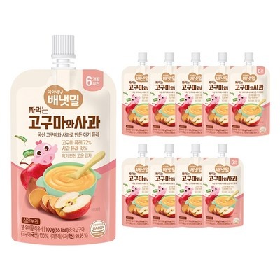 정말 경제적이에요, 최고의 선택이에요. 사과퓨레 할인 정보 상위 9
