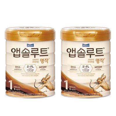 가성비 최고라서 만족스럽습니다. 앱솔루트명작2fl분유1단계 할인 제품 베스트 10