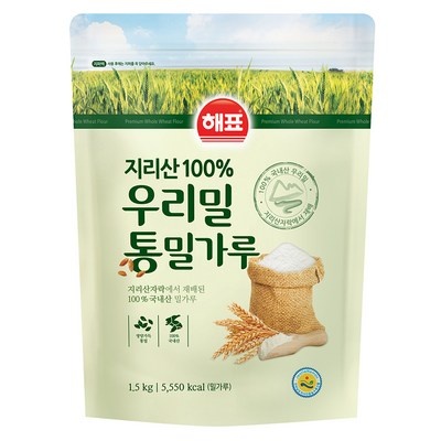 세일할 때 구매했어요, 만족해요. 100통밀가루 추천 상품 상위 6