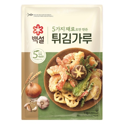 내돈내산 후기입니다, 정말 만족해요. 5가지재료로만만든튀김가루 최저가 제품 상위 5