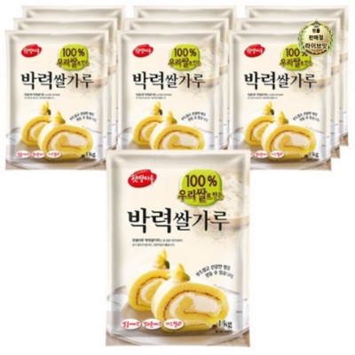 가성비가 정말 좋아요, 만족해요. 대두식품박력쌀가루국산 추천 제품 베스트 6