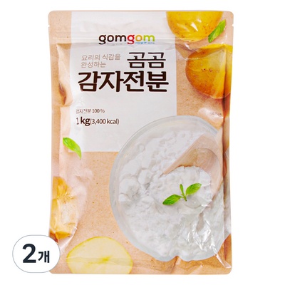 최저가여서 주저 없이 구매했어요. 뚜레반감자전분 인기 정보 탑 5