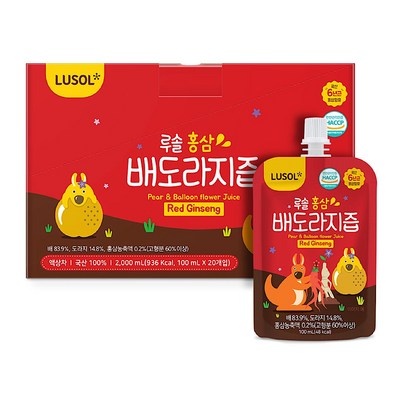 신상품인데 정말 좋아요, 만족해요. 루솔배도라지즙 할인 정보 베스트 6