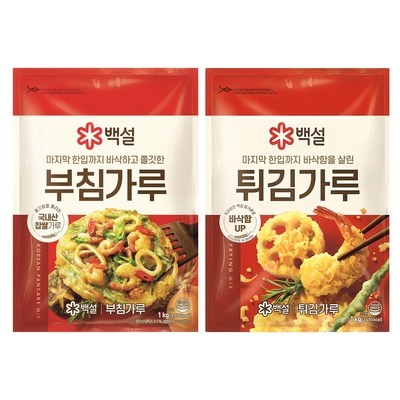 후기를 보니 더 맘에 들어요, 정말 좋아요. 부침가루튀김가루세트 할인 제품 베스트 6