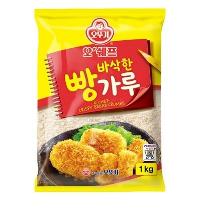 놓치면 후회할 뻔 했네요. 오뚜기오쉐프바삭한빵가루1kg1kg5개 인기 아이템 TOP 6
