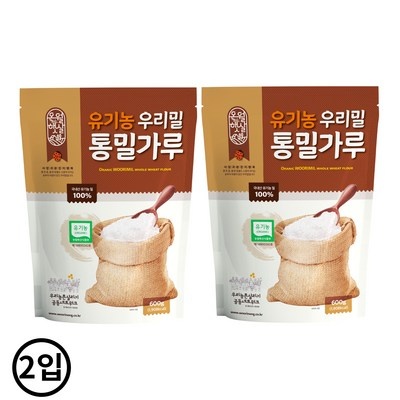 가성비 최고, 정말 잘 샀어요. 유기농우리밀통밀가루 인기 상품 상위 9