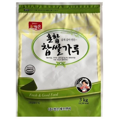 SNS 인기상품 강추, 정말 좋아요. 찹쌀가루3kg 최저가 제품 리스트 7