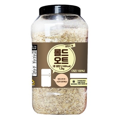 신상품이라 기대했는데 정말 좋네요. 통오트밀 최저가 상품 상위 5