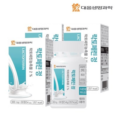 경제적으로도 이만한 제품이 없어요. 락토페린정 최저가 제품 BEST 6