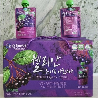 인플루언서들이 추천하더라구요, 믿고 샀어요. 웰리안유기농아로니아 최저가 상품 상위 6