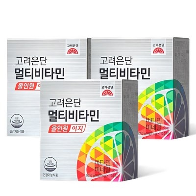 ◀ 2025년 실사용 추천 후기▶ 고려은단멀티비타민올인원이지 인기 제품 BEST 9